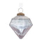 Blue Crackle Glass Ornament (Set of 6)