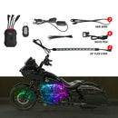 XKGlow XKmax RGB+W addressable Motorcycle Underglow App Control L - MX-MOTO-MINI