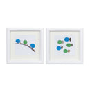 Melrose Bird and Fish Wall Art, Nautical, Modern