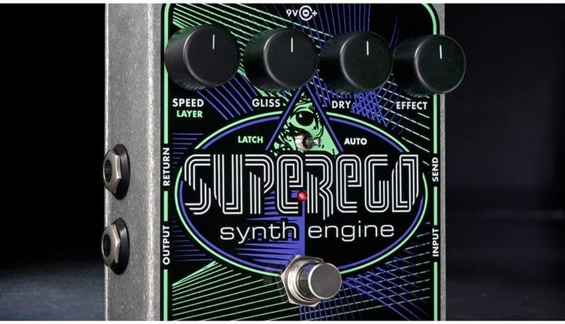 Electro-Harmonix Superego Synth Engine Pedal – Infinite Sustain and Synth Effect
