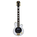 Pignose PGG-259WH Mini Electric Guitar White Gold Hardware w/ Gig Bag