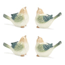 Melrose Terra Cotta Bird Figurine (Set of 4)