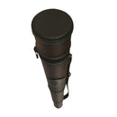 Pedi Premium Violin/Viola/Cello Bow Tube - Fits 2 Bows - Brown Faux Leather