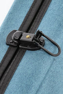 GEWA Bio-A Shaped 4/4 Violin Case - Blue with Backpack Straps