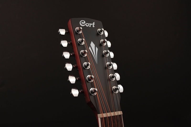 Cort Grand Regal GAMEDX12OP 12-String Acoustic-Electric Guitar - Open Pore