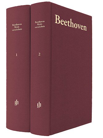 Beethoven (Thematic-Bibliographical Catalogue of Works) – 2 Hardcover Volumes