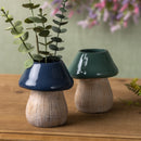 Melrose Garden Mushroom Planter (Set of 2)