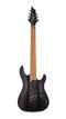 Cort KX Series Multi-Scale 7-String Electric Guitar - Open Pore Black