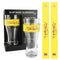 Iconic Concepts Hendrix 2-Pack Slap Band Glassware – Yellow/Purple Signature