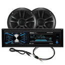 Boss Audio MCBK634B.6 Marine Stereo and 6.5" Speaker Kit - Black