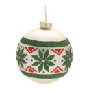 Melrose Nordic Glass Ball Ornament (Set of 6)