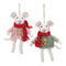 Winter Mouse Ornament (Set of 6)