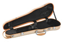 GEWA PURE Violin Case Polycarbonate Gold "Fun" Shaped w/Subway Handle