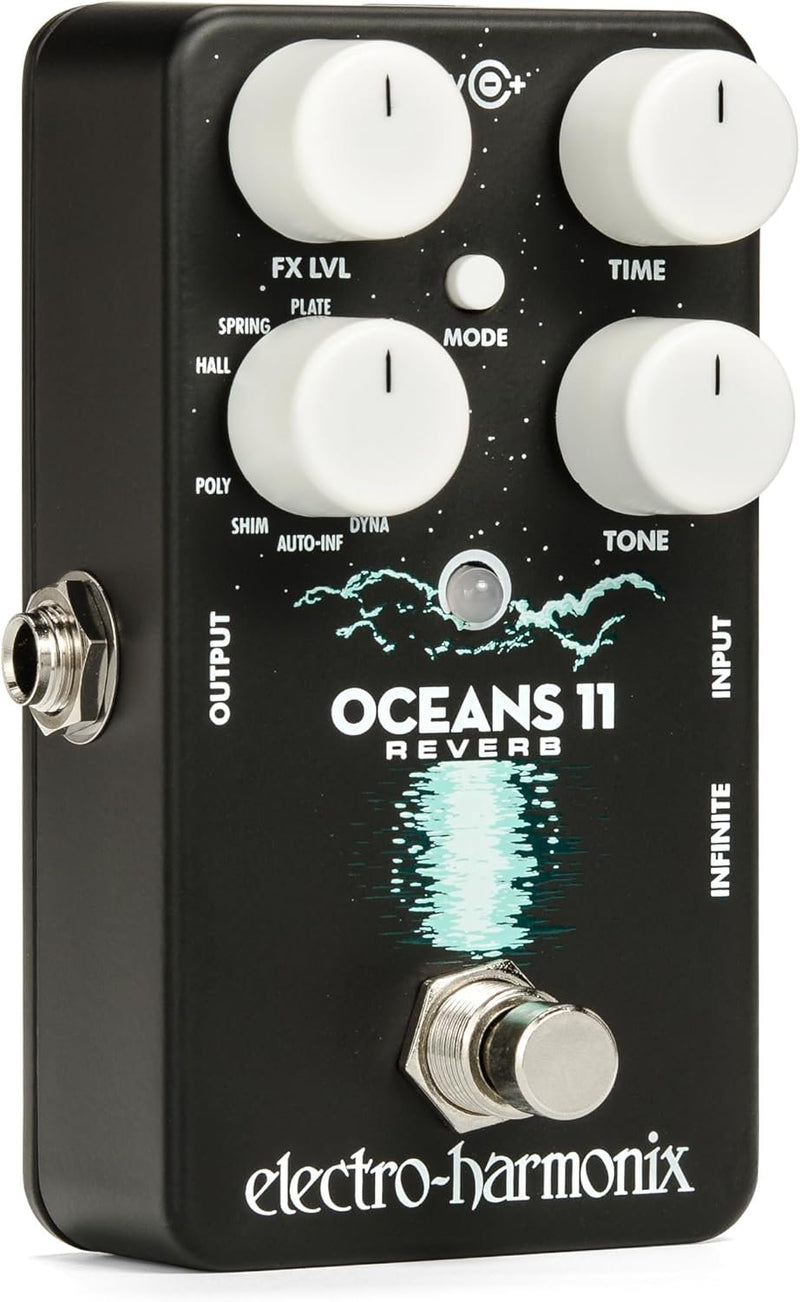 Electro-Harmonix Oceans 11 Reverb Guitar Pedal