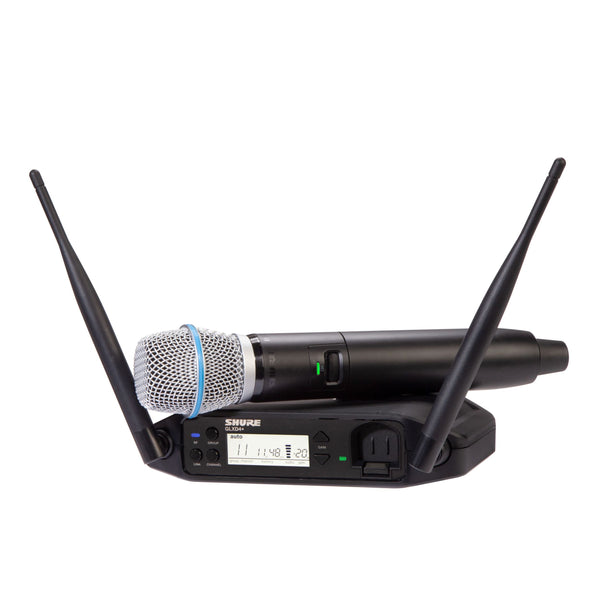 Shure GLXD24 PLUS Dual‑Band Wireless Vocal System with BETA 87A – Z3