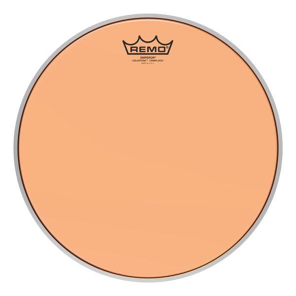 Remo Emperor Colortone Crimplock Orange 13" Tenor Drumhead - BE-0313-CT-OGMP