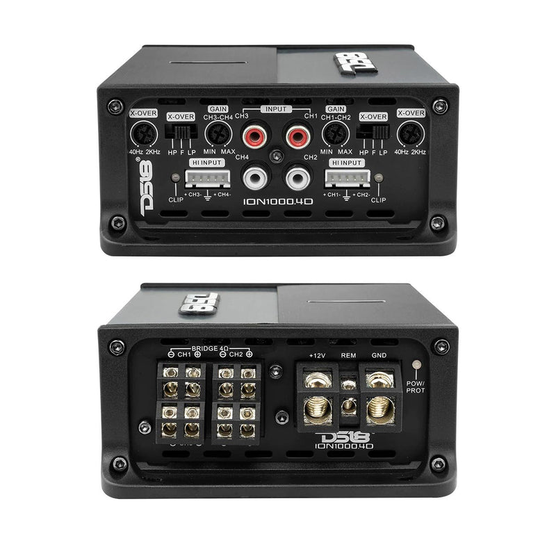 DS18 ION10004D 4-Channel 600W RMS Amplifier