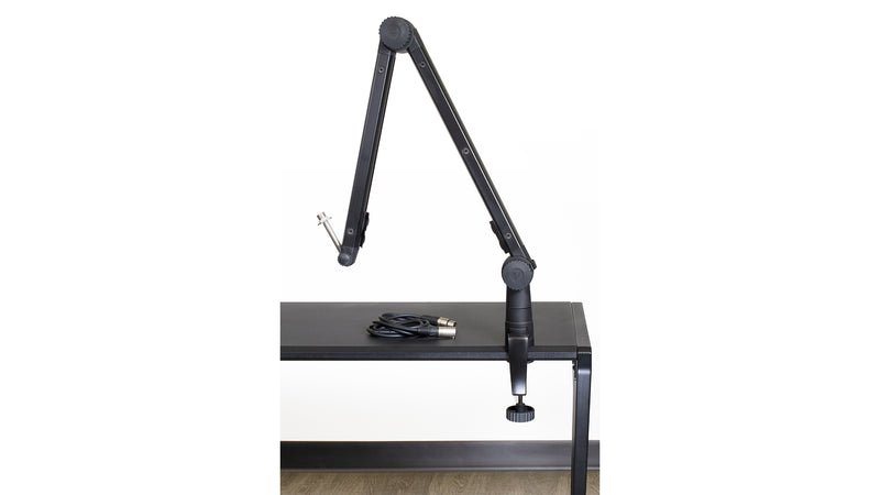 Ultimate Support BCM-300 Deluxe Broadcast Microphone Stand with Cable Management