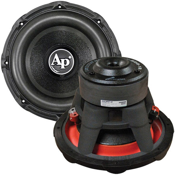 Audiopipe 12" Woofer 1500W Max 4 Ohm DVC TXXBD212