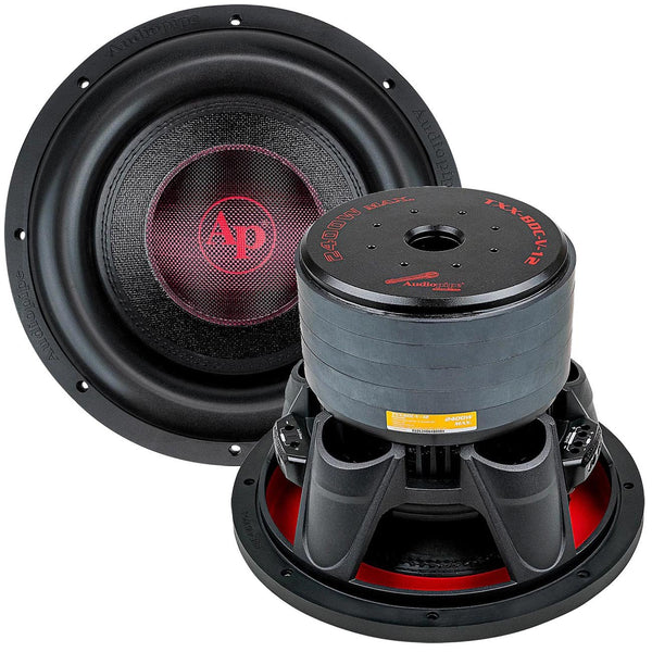 Audiopipe 1200W Dual-4-Ohm Subwoofer - TXXBDCV12