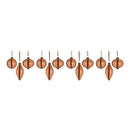 Copper Glass Holiday Ornament (Set of 12)