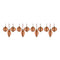 Copper Glass Holiday Ornament (Set of 12)