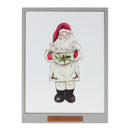 Melrose Framed Santa and Snowman Wall Art (Set of 2)