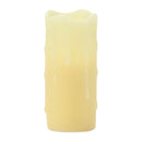 Melrose LED Dripping Wax Pillar Candles (Set of 6)