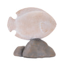 Melrose Fish on Rock Decor (Set of 4)
