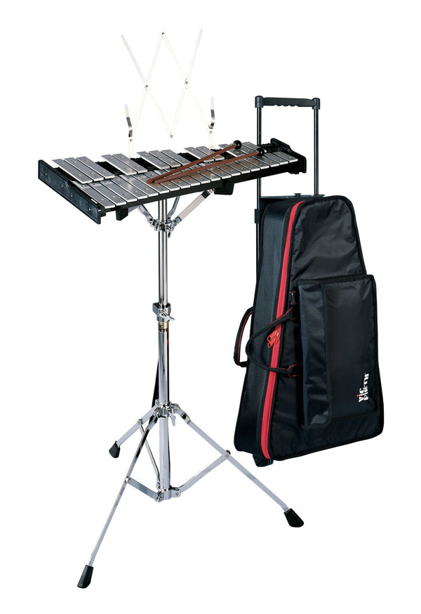 Vic Firth V8806 32‑Note Percussion Kit Complete with/ Stand Pad Bag