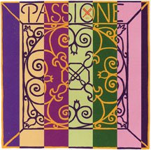 Pirastro Passione Solo 4/4 Medium Gauge Violin String Set - Ball-End E