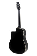 Ovation Applause AP510.104 Dreadnought Acoustic-Electric Guitar – Black Gloss