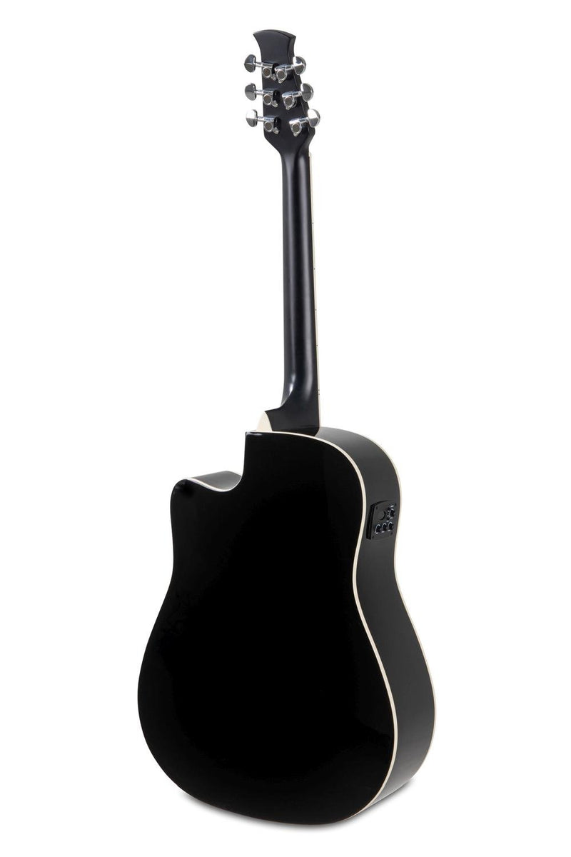 Ovation Applause AP510.104 Dreadnought Acoustic-Electric Guitar – Black Gloss
