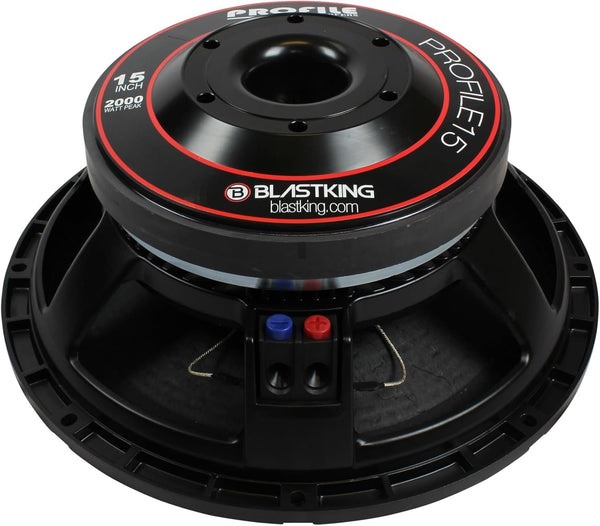 Blastking PROFILE15 15" 2000 Watts High Output Woofer