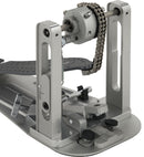 DW MFG Series Machined Chain Drive Single Pedal Gun Metal - DWCPMCDGR
