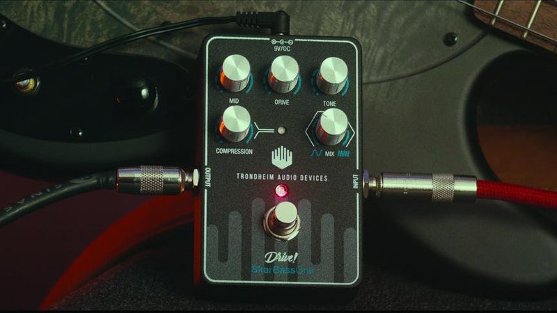 Trondheim SkarBassOne Analog Bass Preamp and Multiband Overdrive Pedal