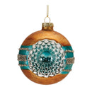 Glass Reflector Ball Ornament (Set of 12)