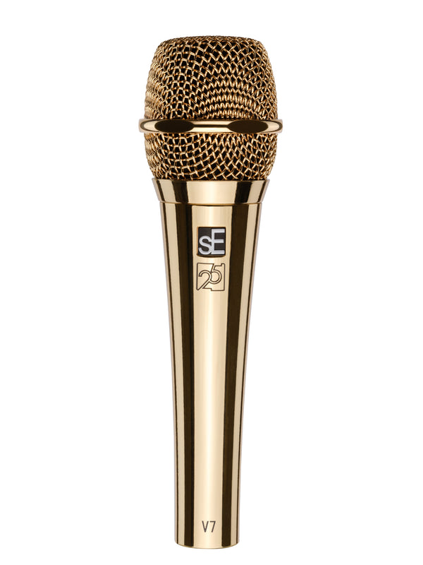 sE Electronics V7 25th Anniversary Gold Mic V7-G-25AE-U