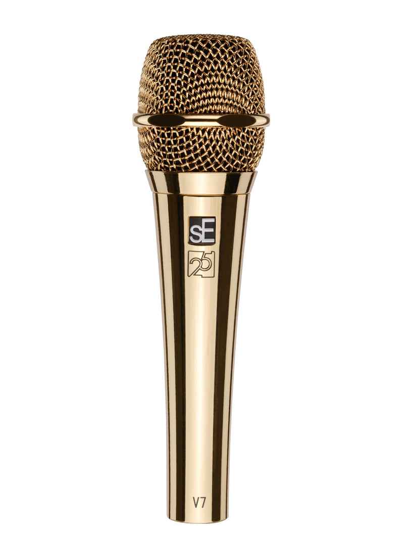 sE Electronics V7 25th Anniversary Gold Mic V7-G-25AE-U