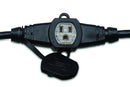 Hosa 30 ft Power Distribution Cord - 6 x NEMA 5-15R to NEMA 5-15P -  PDX-430