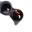 Pedi Premium Violin/Viola/Cello Bow Tube - Fits 2 Bows - Brown Faux Leather