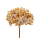 Melrose Beaded Hydrangea Flower Stem (Set of 2)