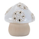 Melrose Porcelain Mushroom Decor (Set of 6)