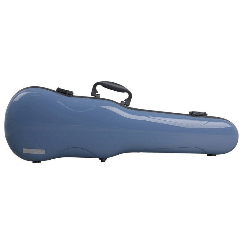 GEWA Air 1.7 4/4 Shaped Blue Violin Case - Thermoplast Shell & Velour Interior