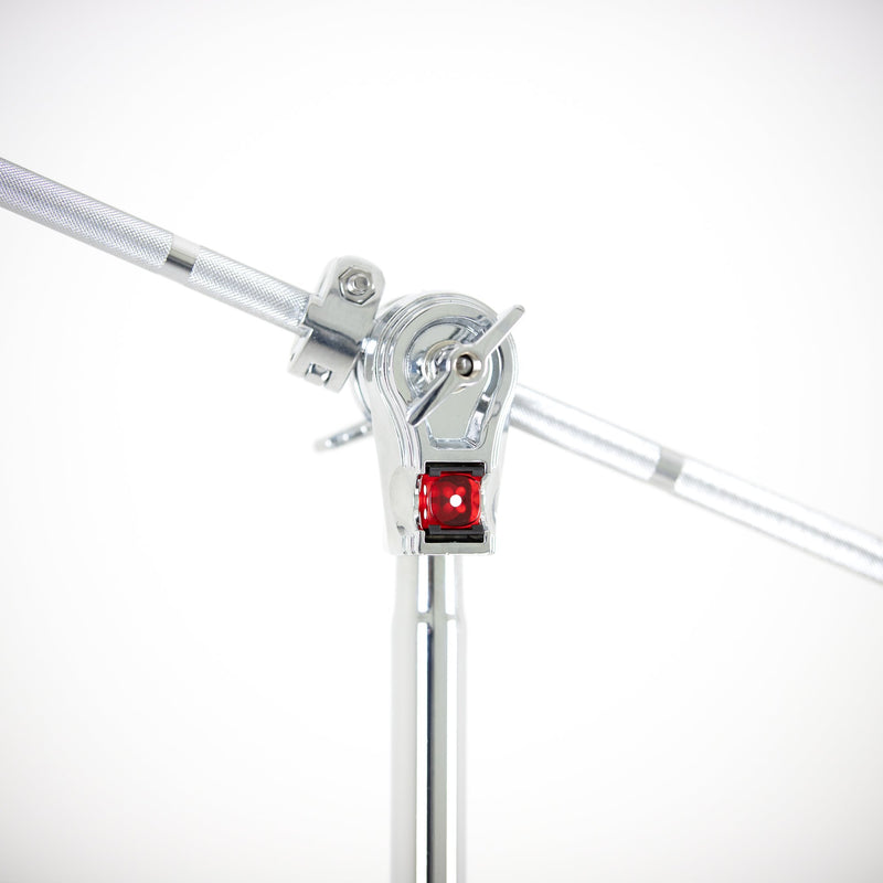 British Drum Co Casino Boom Cymbal Stand CAS‑HW‑BS – Double‑Braced Palladium