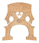 Aubert No. 16 Mirecourt French 4/4 Medium Heart Cello Bridge 100 mm