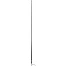 Scout 8' Black VHF Antenna 6dB Stainless Steel Ferrule w/5M RG-58 Coax Includes