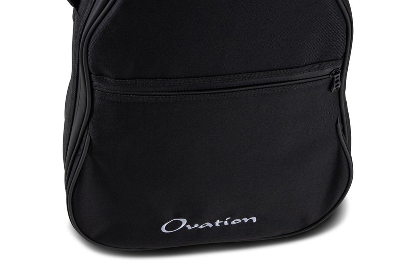 Ovation Super Shallow Guitar Gig Bag w/ Back Pack Straps - Black - OV213.100