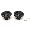 MB Quart Marine Coaxial Speakers NK1-116B 6.5 Inch Black Open Box