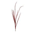 Melrose Red Tinsel Branch (Set of 6)